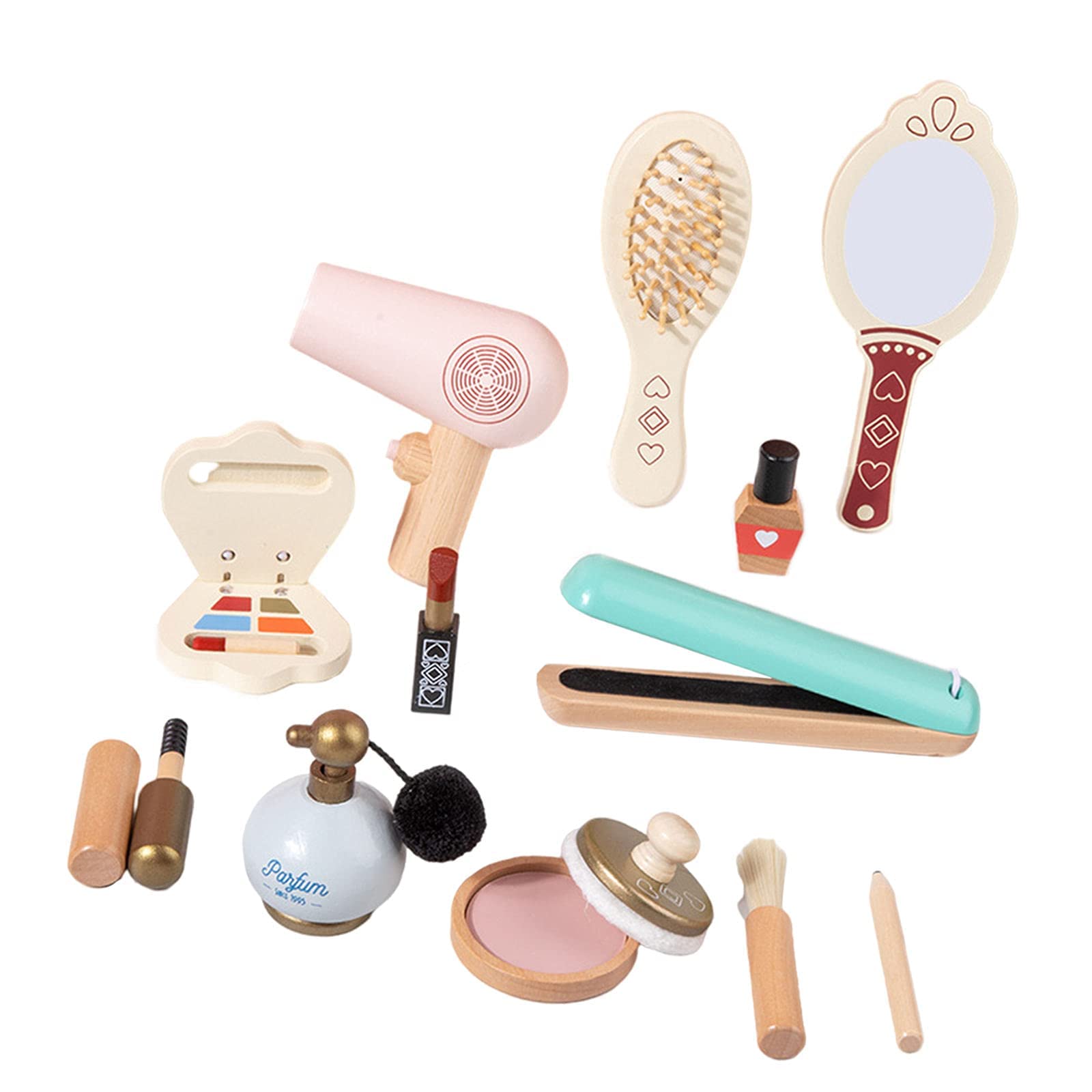 zalati 12Pcs/Set Kids Pretend Play Makeup Set Simulation Role Play Game Little Girl Gift