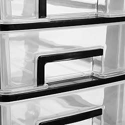 STOBOK Storage Containers, 4 Layers Plastic Storage