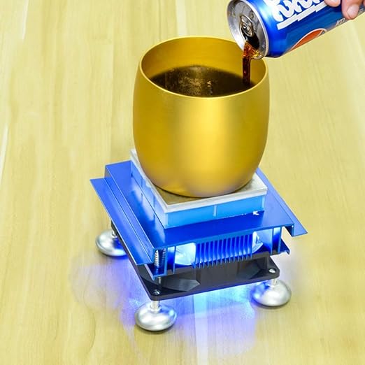 Compra CWHSQ Taza De Refrigeracion Mini Nevera-Congelador Latas De ...