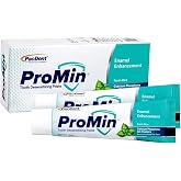 Pac-Dent ProMin Fluoride-Free Tooth Desensitizing Paste with CPIC Technology - Reduces Sensitivity via Remineralization &amp; Dentinal Tubule Occlusion, 25g Tube, 2 Tubes/Box