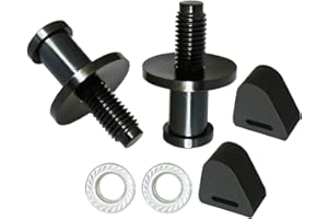 BOATSHIP 2PCS 38427 11570162 Tailgate Door Lock Latch Striker Bolt 2PCS 45679 16633065 Tailgate Latch Bumpers Stop Compatible with Chevy Chevrolet Silverado 1999-2019 Sierra 1500 2500 3500 GMC Hummer