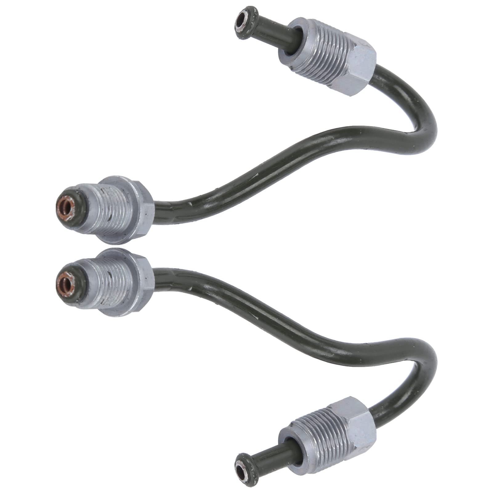 Photo 1 of 1K0611763E 1K0611763F 1K0611764L 1K0611764M Brake Line, 2PCS Rear Brake Line Left and Right Replacement for Convertible
