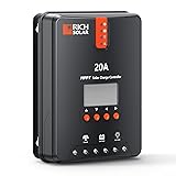 RICH SOLAR 20 Amp 12V/24V DC Input MPPT Solar