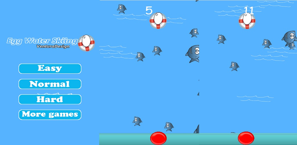 Egg Water Skiing