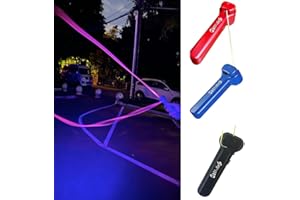 2024 Looplasso String Shooter Toy, Safe Fun Decompression Toy Glow in The Dark USB Electric Rope Propeller Rope LauncherPopul