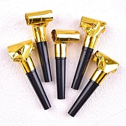 24pcs Party Blowers,Gilding Noisemakers Party