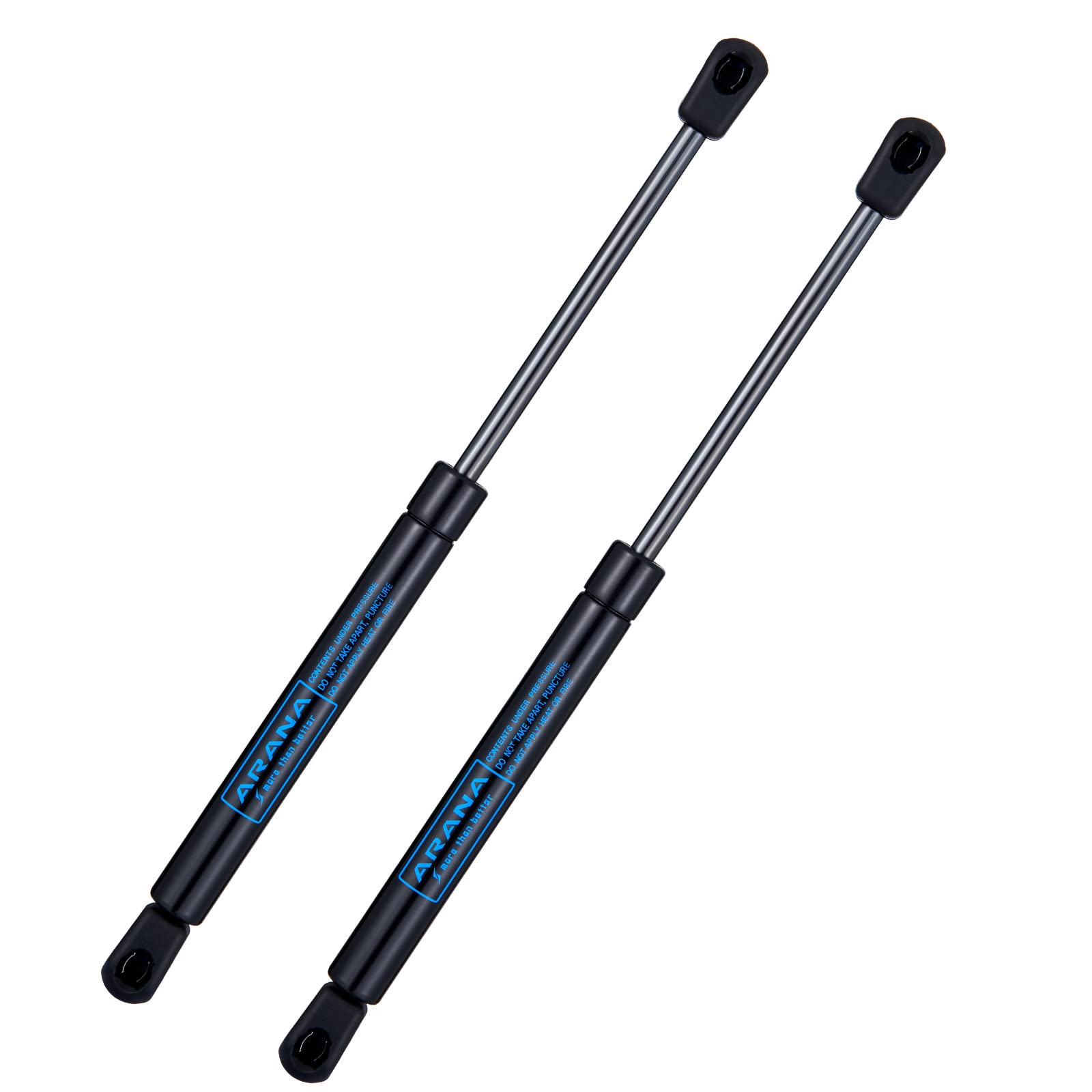 Photo 1 of ARANA 12 inch 10 Lb Gas Struts Spring Shocks 12" 45N Lift Support for Pickup Truck Aluminum Tool Box RV Cabinet Door Stainless Steel Toolbox Lid Stay Set of 2