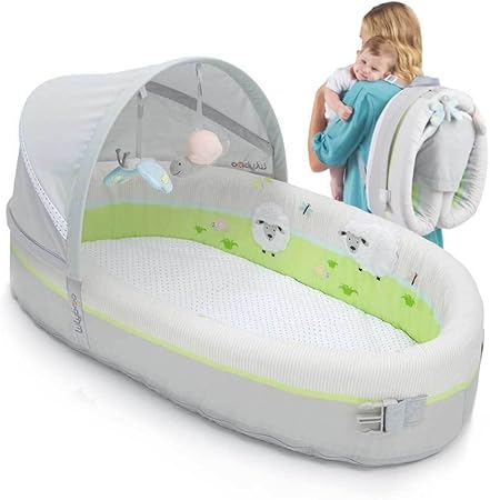 lulyboo travel infant bed
