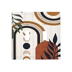 Spshian Gold Boho Mid Century Abstract Modern Moon