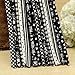 KINGSO 7PCS Cotton Fabric Bundles Quilting Sewing DIY Craft 19.7x19.7inch Black
