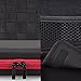 Xcellent Global Vape/MOD/E-CIG Semi Hard Shell Case Organizer Coil, Tanks, Mods, Bottles Coil Supplies Black (Case Only) HG239
