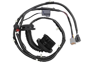 Rear Driver Side LH Door Jumper Wire Harness Assembly Replacement for 2009-2014 Ford F150 Crew Cab Replace# 9L3Z-14631-CAA 9L