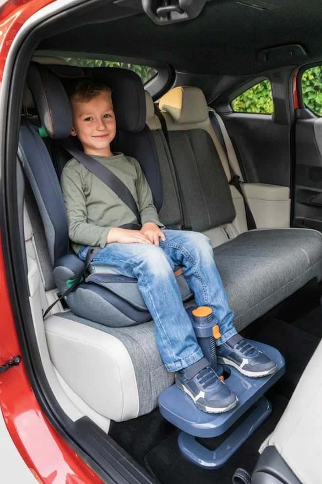 Kneeguard Kids Car Foot Rest for Children and Babies. Footrest is Compatible with Toddler Booster Seats for Easy, Safe Great Travel Accessory (Latest Version)