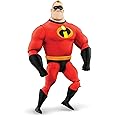 Pixar Interactables Mr. Incredible Talking Action Figure, 8-in Highly Posable Movie Character Toy, Interacts with Other Figur