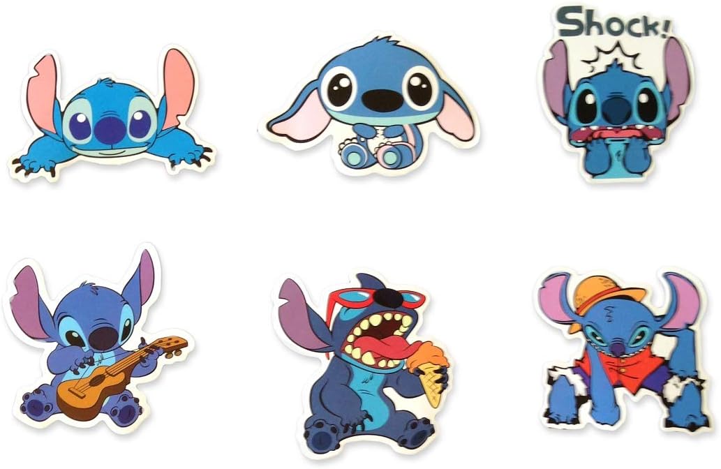 Amazon Com Lilo Stitch Decal Waterproof Sticker For Computer