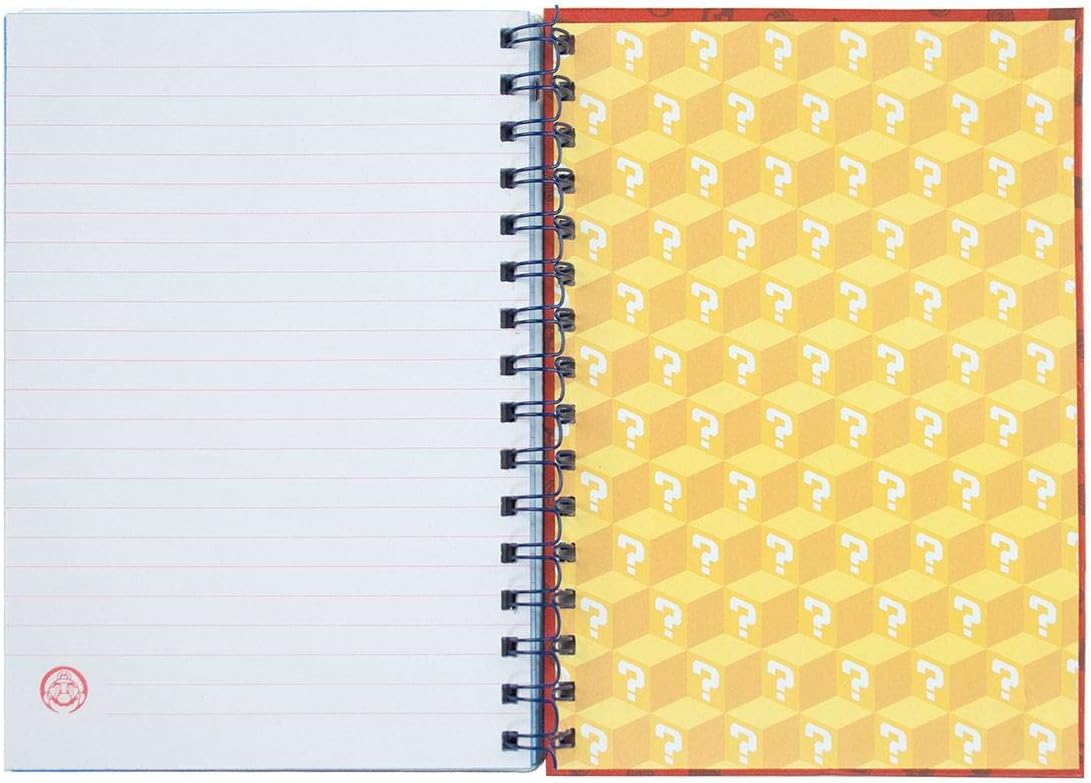 Super Mario Notebook DIN A5 Mario 3D Lenticular Print, Multicolor - Image 3