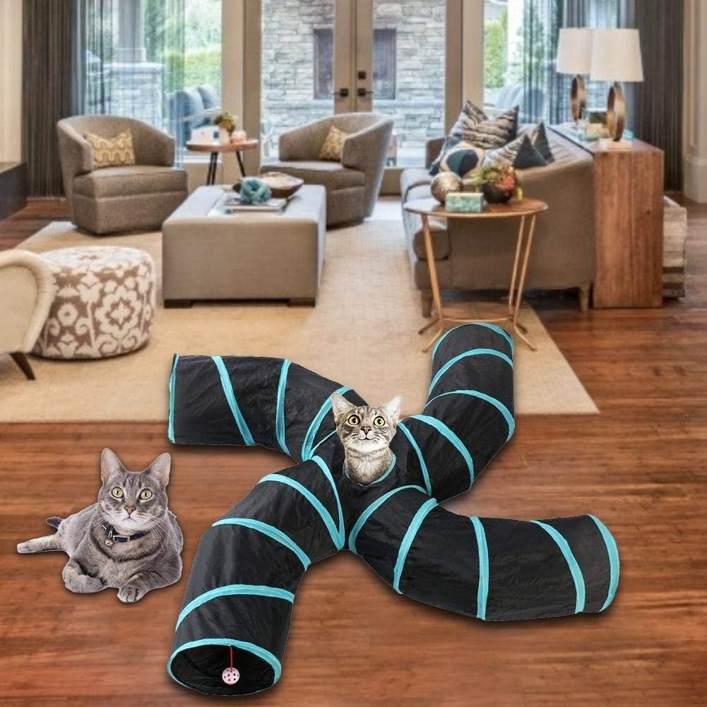 outdoor cat tent with tunnel