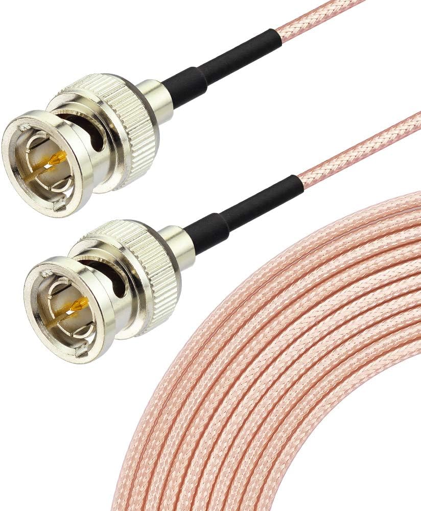 Eightwood SDI Cable BNC Male to Male 30cm RG179 Coaxial Cable for BMCC Blackmagic BMPCC HD Video Camera Flexible CB Radio Antenna - Image 3