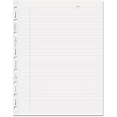 Blueline MiracleBind Notebook Refill Sheets 50 Sheets 9.25x7.25-Inch (AFR9050R) , White
