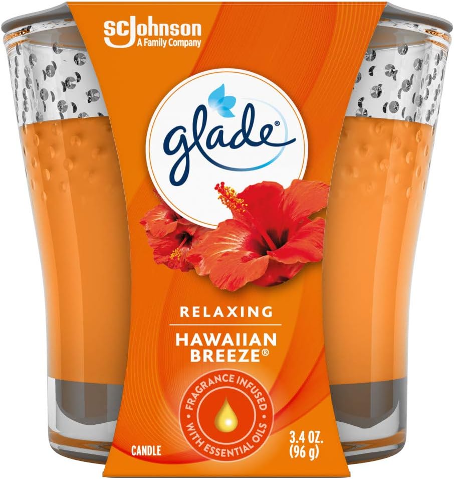 Best Glade Candles Hawaiian Breeze Fragrance