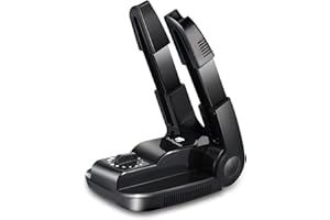 DR.PREPARE Dr. Prepare Boot Dryer Shoe Dryer, Glove Dryer & Boot Warmer with Heat Blower, Portable Adjustable Rack and Timer, Folding Design & Quick Drying for Shoes, Gloves, Hats, Socks, Ski Boots