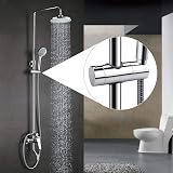 ZOTTI Adjustable Shower Head Holder Slide Part Chrome 18-25mm Universal Rust view 2