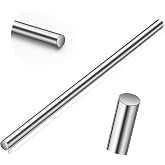 Yaocom Nickel Anode Pure Bar 99.6% Nickel Rods | Diameter 0.32 in, Length 7.87 in, for Experiment Electroplating Solution