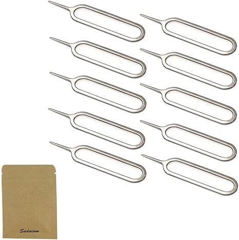 10 Pcs Sim Card Ejector Removal Tool Pin For All Models Amazon Co Uk Electronics