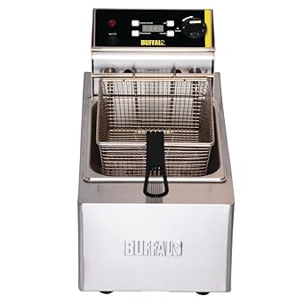 Buffalo L490 freidora, único, resistente, 5 L: Amazon.es ...