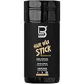 L3 Level 3 Hair Wax Stick 2.7 oz - Hair Smoothing Stick with Coconut Oil and Mineral Oil - Gives Hair a Sleek Polished Look with Edge Control