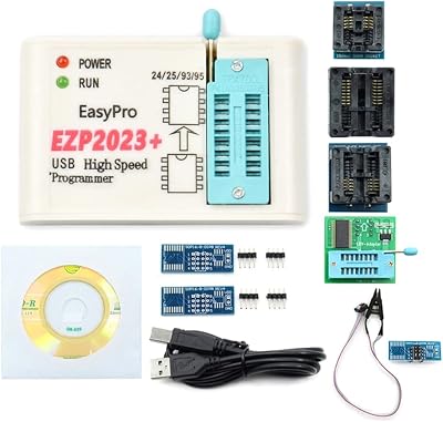 Hopbucan EZP2023+ SPI FLASH Programmer 24/25/93/95 EEPROM Bios 25T80 Burner
