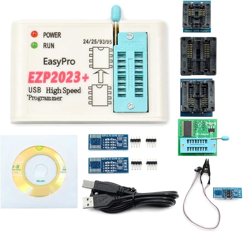 Hopbucan EZP2023+ SPI FLASH Programmer 24/25/93/95 EEPROM Bios 25T80 Burner