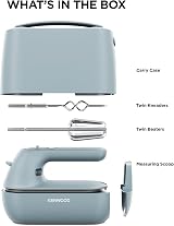 Kenwood HMP40.000GY Go Collection Hand Mixer Storm Blue 350W view 7