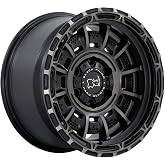 Black Rhino Hard Alloys LEGION 17X9, 6X5.5, 4.53, 12mm MATTE BLACK GRAY TINT - BR002MA17906812N