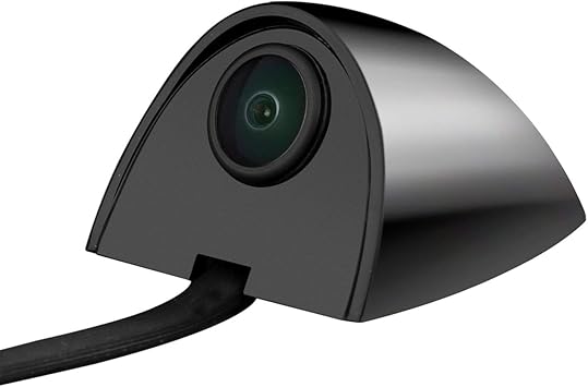 Amazon Obest サイドカメラ ドアミラー死角対応 左右側切り替え可能 超小型 正像 高画質車載カメラ 一年保証 ブラック バック カメラ本体 車 バイク