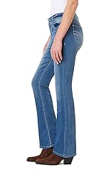WallFlower Women's Luscious Curvy Bootcut Mid-Rise