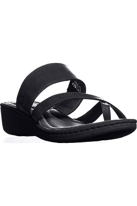 born siene wedge sandal black