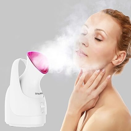 Gesichts-Dampfer, Spaire Nano-Ionen-Gesichtsbehandlung SPA-Dampfer Professionelle Sauna-Dampfspray Heißer Nebel für feuchtigk