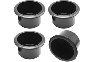 ZUDKSUY 4 Pcs 8.8 x 11 x 7 CM Cup Holder Plastic, Cup Holder Insert for Couch, Poker Table, Sofa, Boat, RV, Seatback, Recline