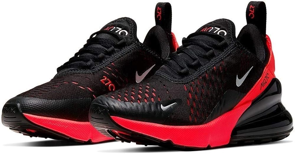 nike air max 270 gs trainers black white anthracite