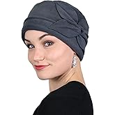 Hats Scarves & More Womens Fleece Beanie Hat Chemo Headwear Ladies Lightweight Winter Head Covering Butterfly