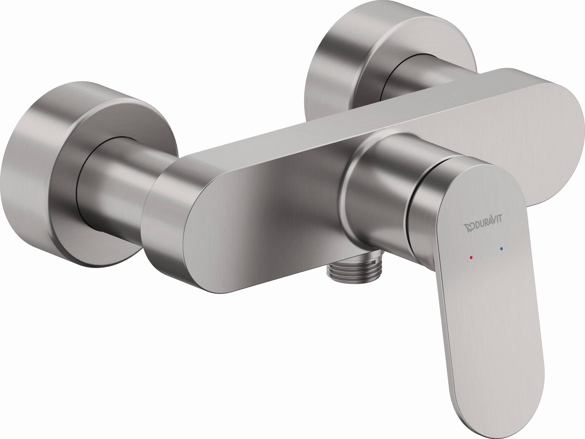 Duravit WA4230000070 Wave Brushed Stainless Steel Shower Tap