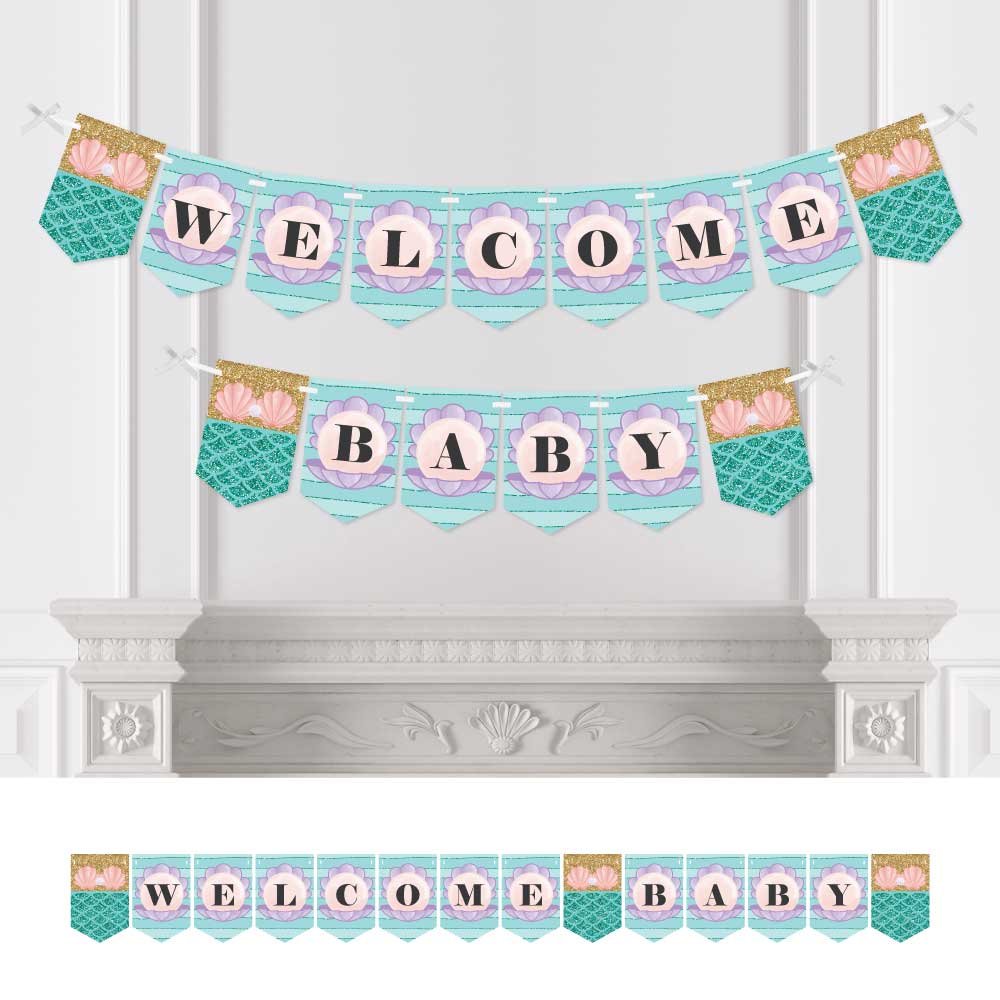 Amazon Com Big Dot Of Happiness Let S Be Mermaids Baby Shower Amazon Com Big Dot Of Happiness Let S Be Mermaids Baby Shower