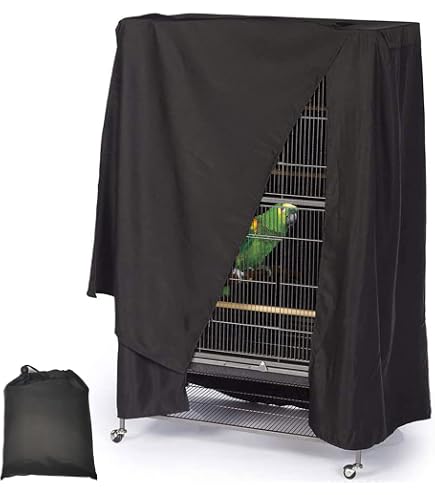 Funda Para Jaula De Pájaros - Resistente Al Viento, Opaca, Tamaños S/M/XL - Para Loros, Periquitos, Canarios Y Más