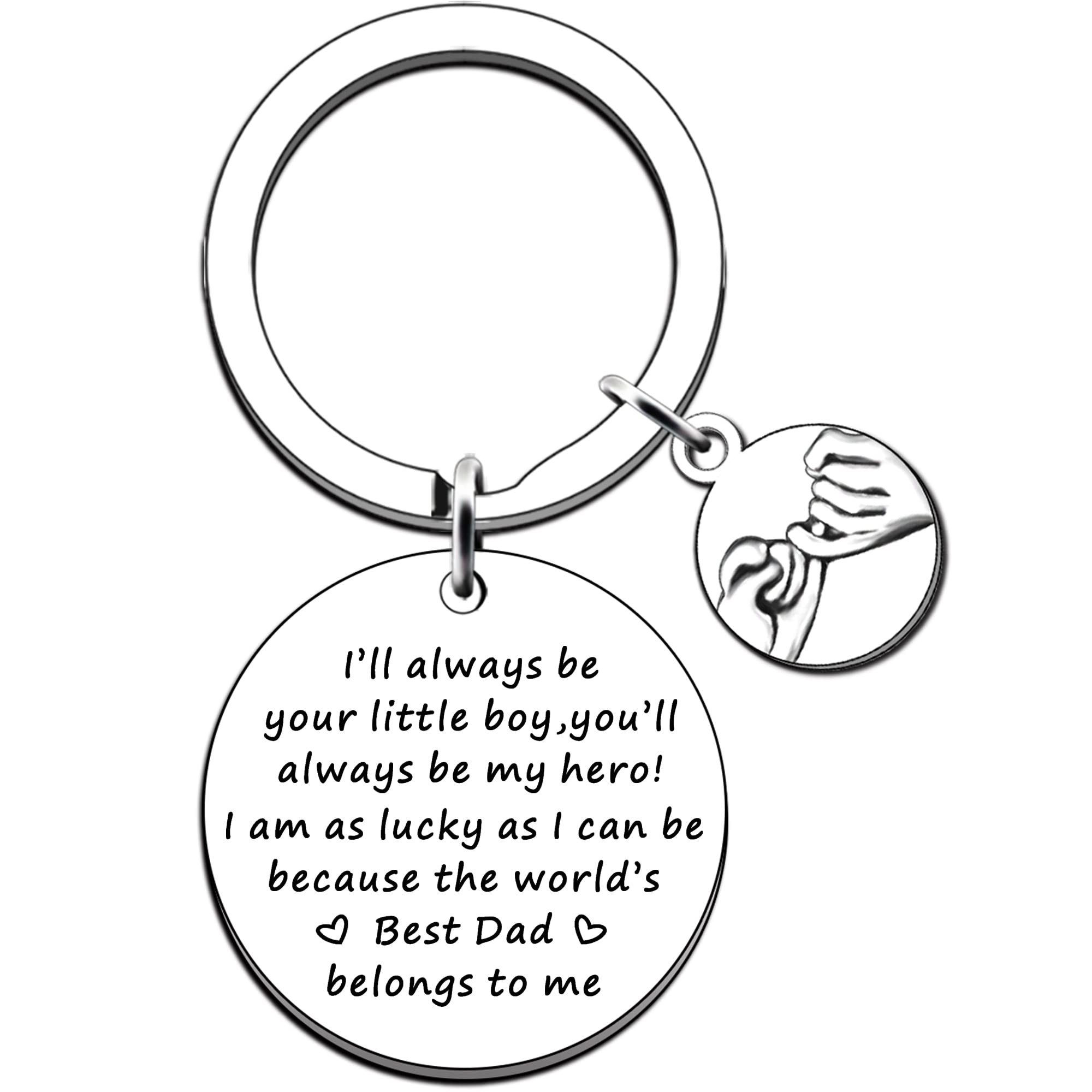 JMIMO Dad Gifts from Son Dad keyring Fathers Day Birthday Gifts for Daddy Papa