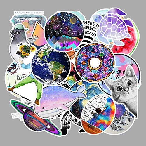 53 Pcs Vsco Cute Doodle Stickers Graffiti Stickers Suitcase Skateboard Refrigerator Laptop Sticker Waterproof Kettle Thermos Bottle Sticker Vsco Girl Stckers B Amazon In Office Products