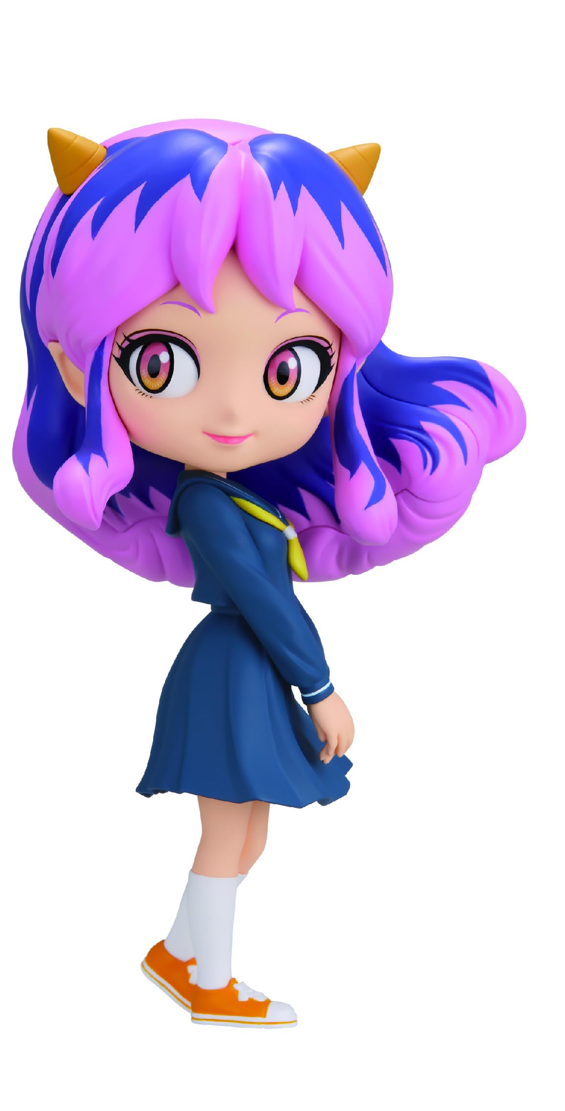 Banpresto Figure Q Posket Lum Uniformver Urusei Yatsura - Anime Ver. (Ver.B) 14 cm BP19777 Multicolor — image 1