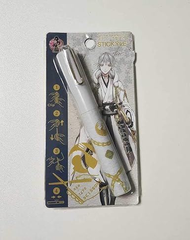 Amazon Co Jp サンスター文具 刀剣乱舞 スティッキールはさみ 鶴丸国永 とうらぶ ペン型 携帯コンパクトハサミ ホビー