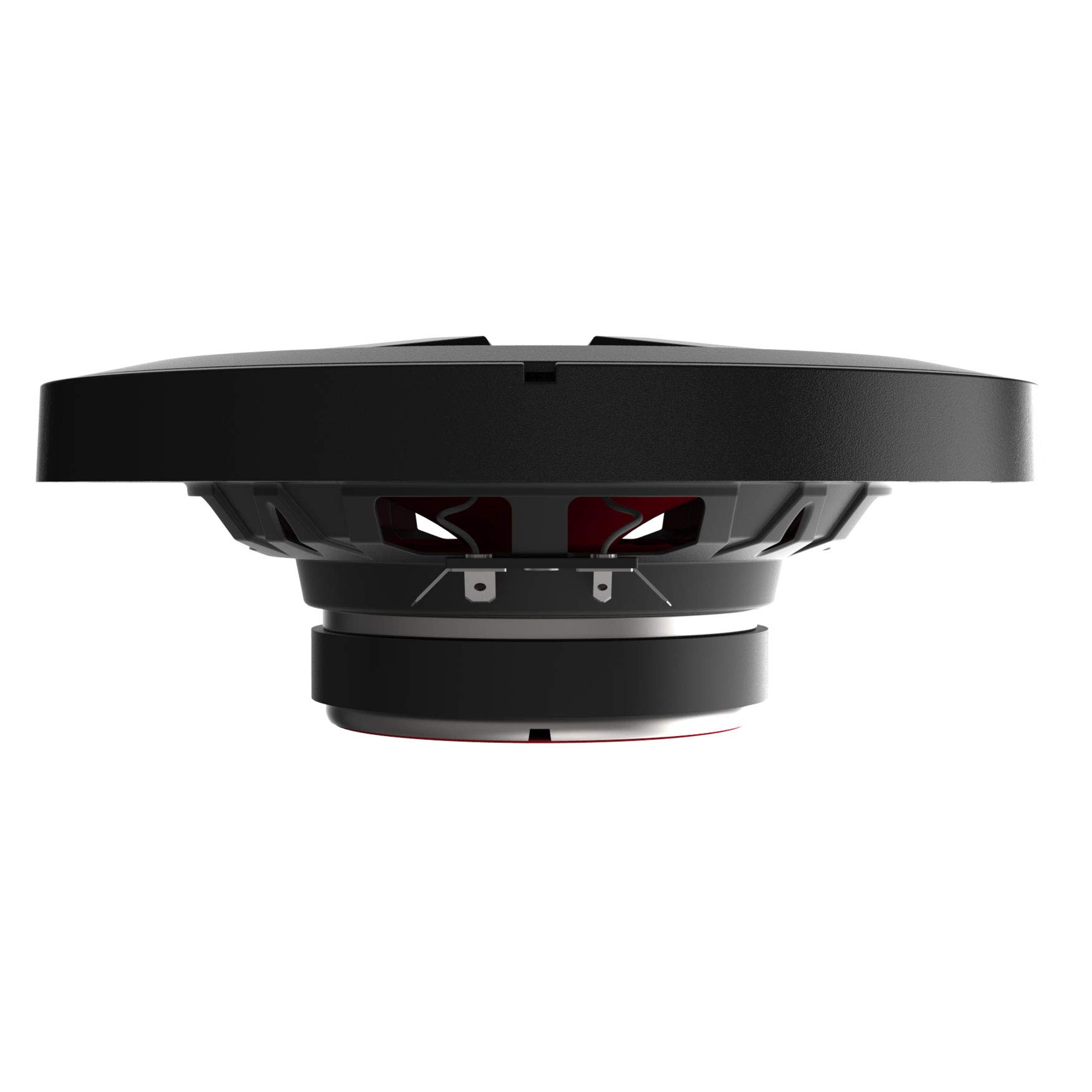 MTX Terminator Series 6.5 Inch Woofer Cone Component 2-Way Speaker Pair with 45 Watt RMS, Black/Red