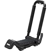 Thule Hull-a-Port XTR, Carry Up To 2 Kayaks, Folds Flat, Locks To Roof Rack | Versatile roof-rack muscle in the HullAPort XTR Kayak &amp; Canoe Carrier